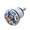 knob majolica ceramic Deruta rich Deruta blue