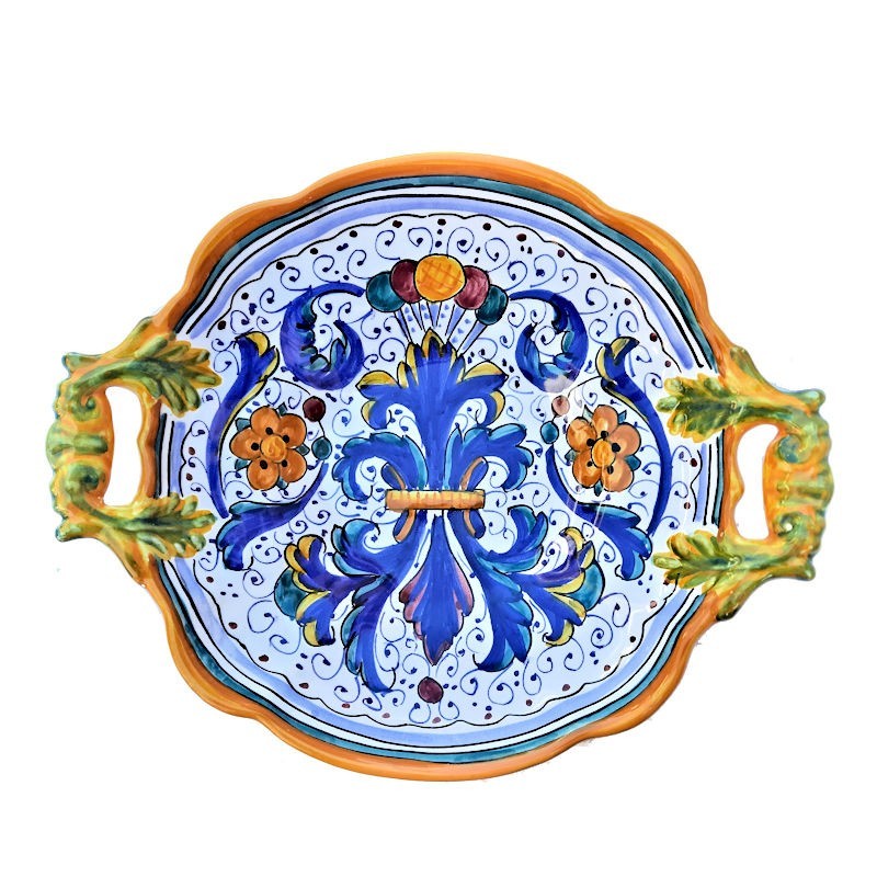 Ceramic Deruta Fruit Bowl