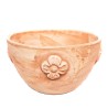 Perugia Bowl with rosette terracotta handmade