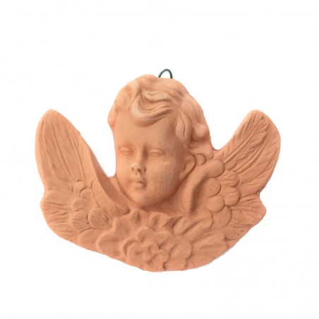 Cloud angel terracotta to hang Cm.13