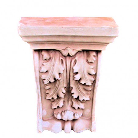 Terracotta support shelf