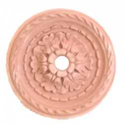 Terracotta rosette cm.30 for fountains chandeliers