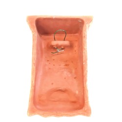 Terracotta support shelf