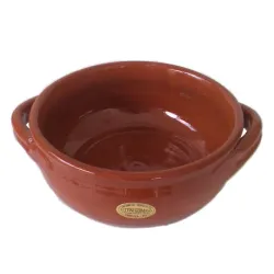 Terracotta skillet handmade