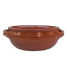 Terracotta skillet handmade