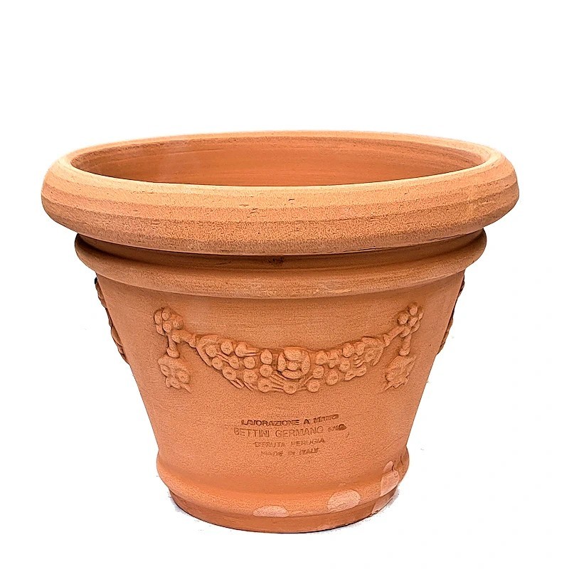 Piccolo vaso di terracotta